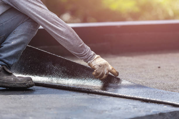 Professional Waterproofing technician working in McMinnville, OR